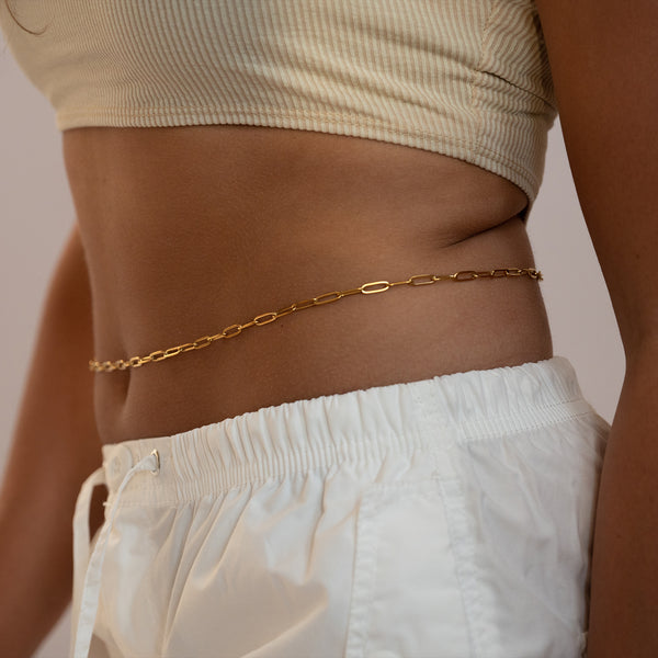 Gold Shimmering Belly Chain