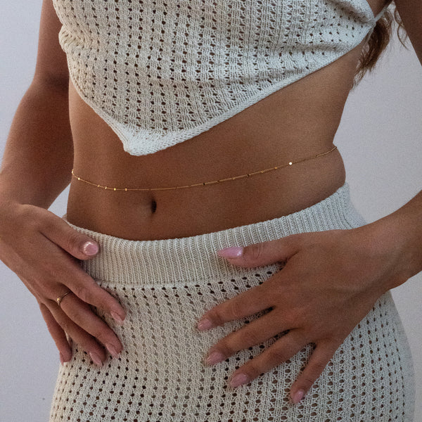 Gold Vibrant Belly Chain